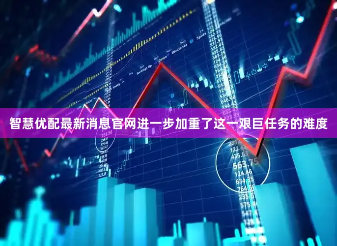 智慧优配最新消息官网进一步加重了这一艰巨任务的难度